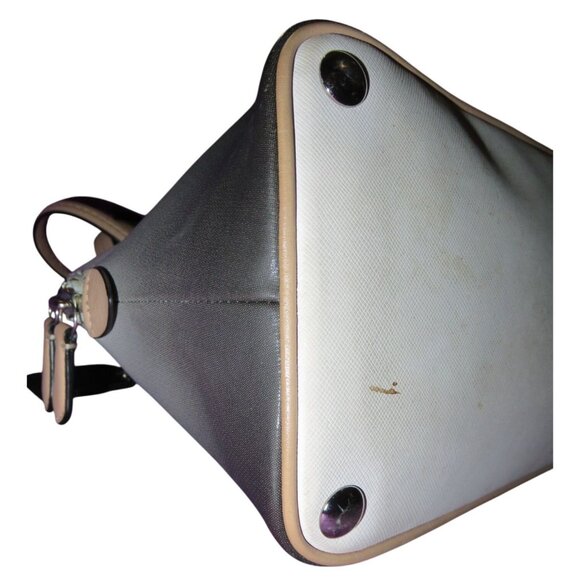 Coach 2014 Peyton Black and White Ombre Dégradé Leather bag & matching wallet - Picture 9 of 13